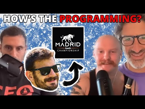Madrid CrossFit Championship Programming Show w JR and Taylor